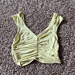 Ribbed crop top